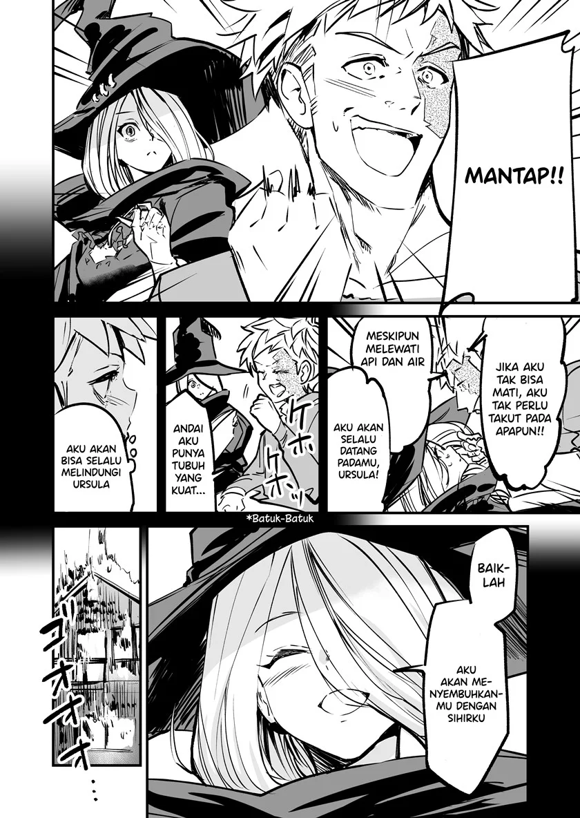 A Romcom About a Black Witch and a Zombie Chapter 1 Oneshot Gambar 3
